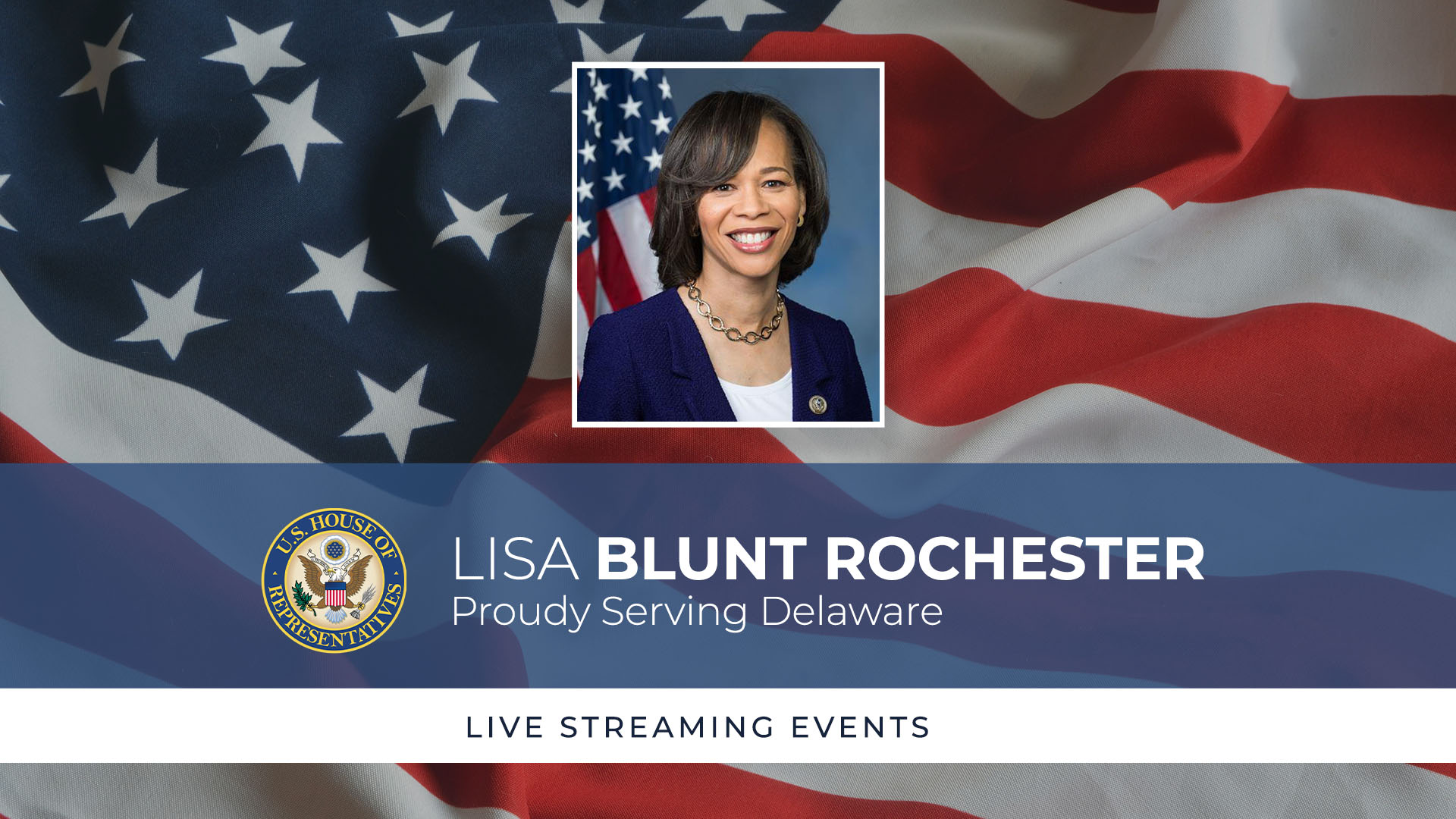 Live U S Representative Lisa Blunt Rochester